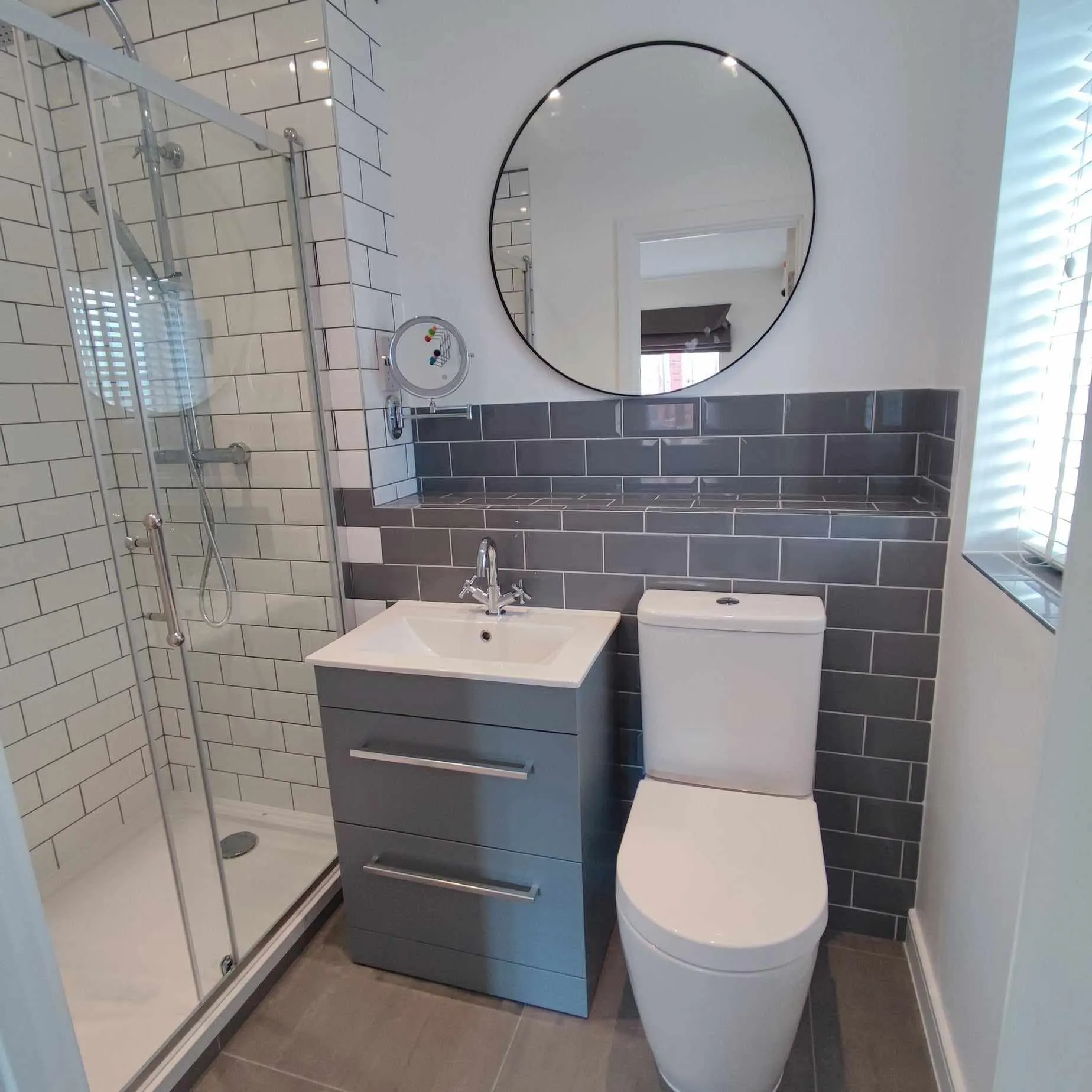 white cabinets
