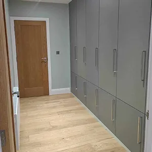 white cabinets