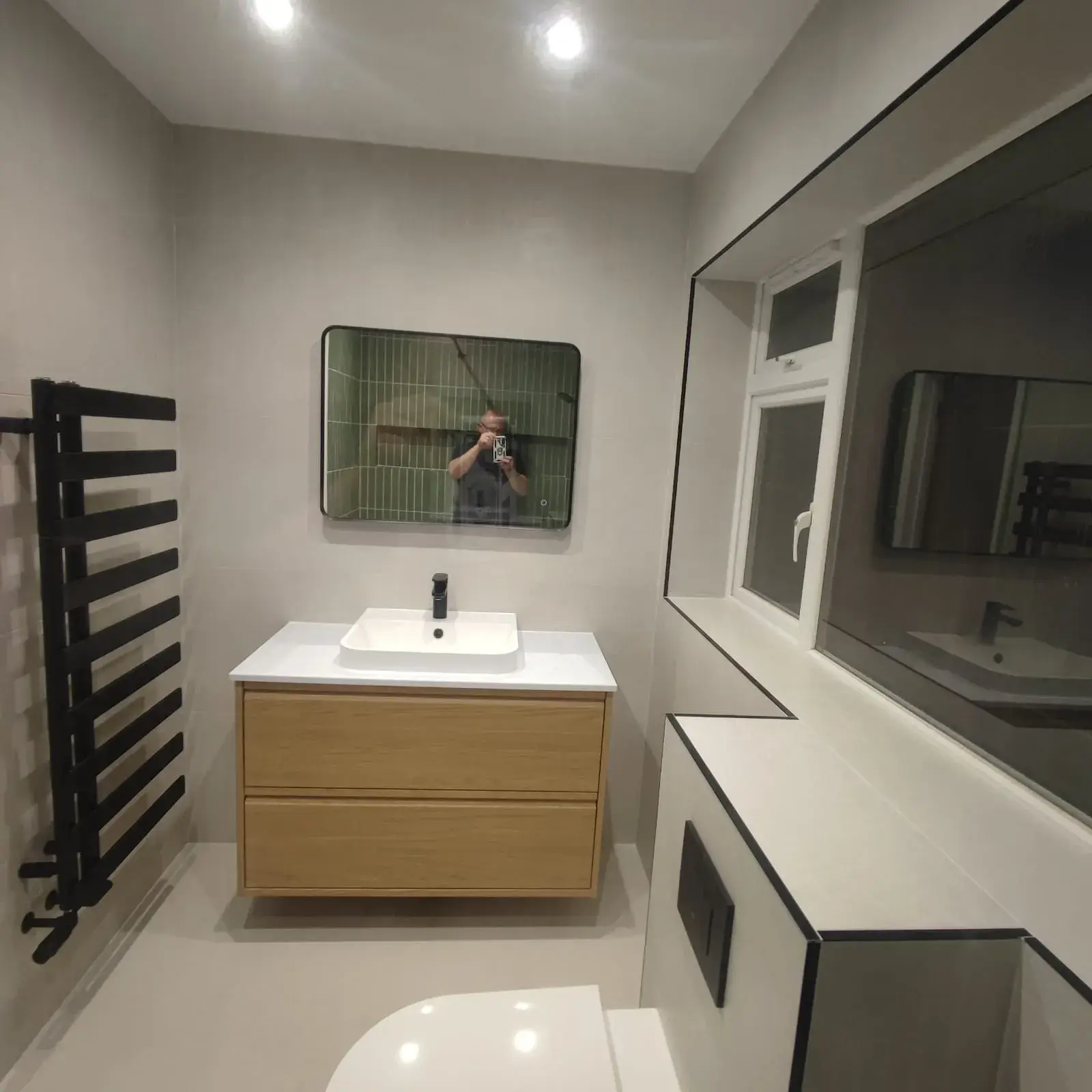 white cabinets