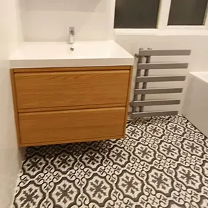 white cabinets