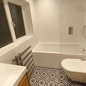 white cabinets