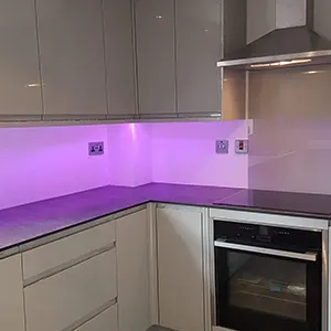 white cabinets