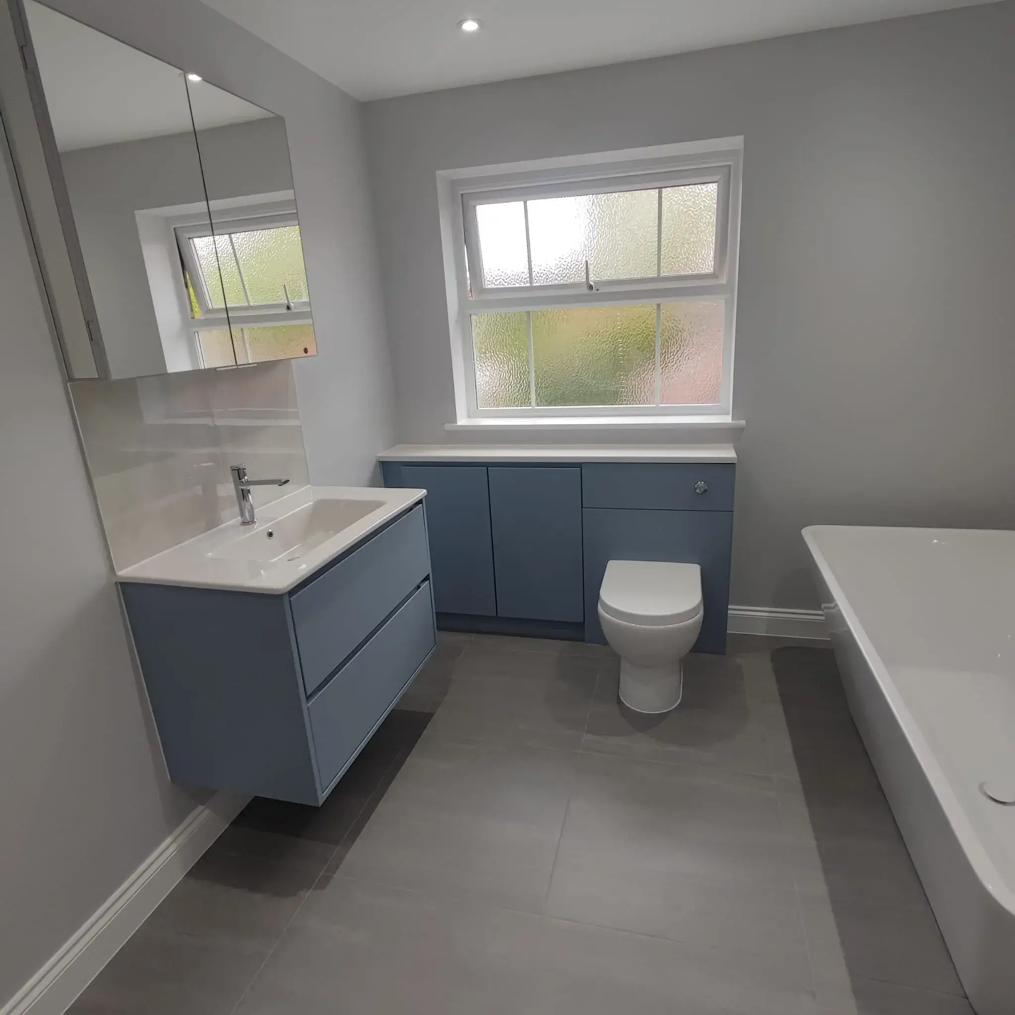 white cabinets
