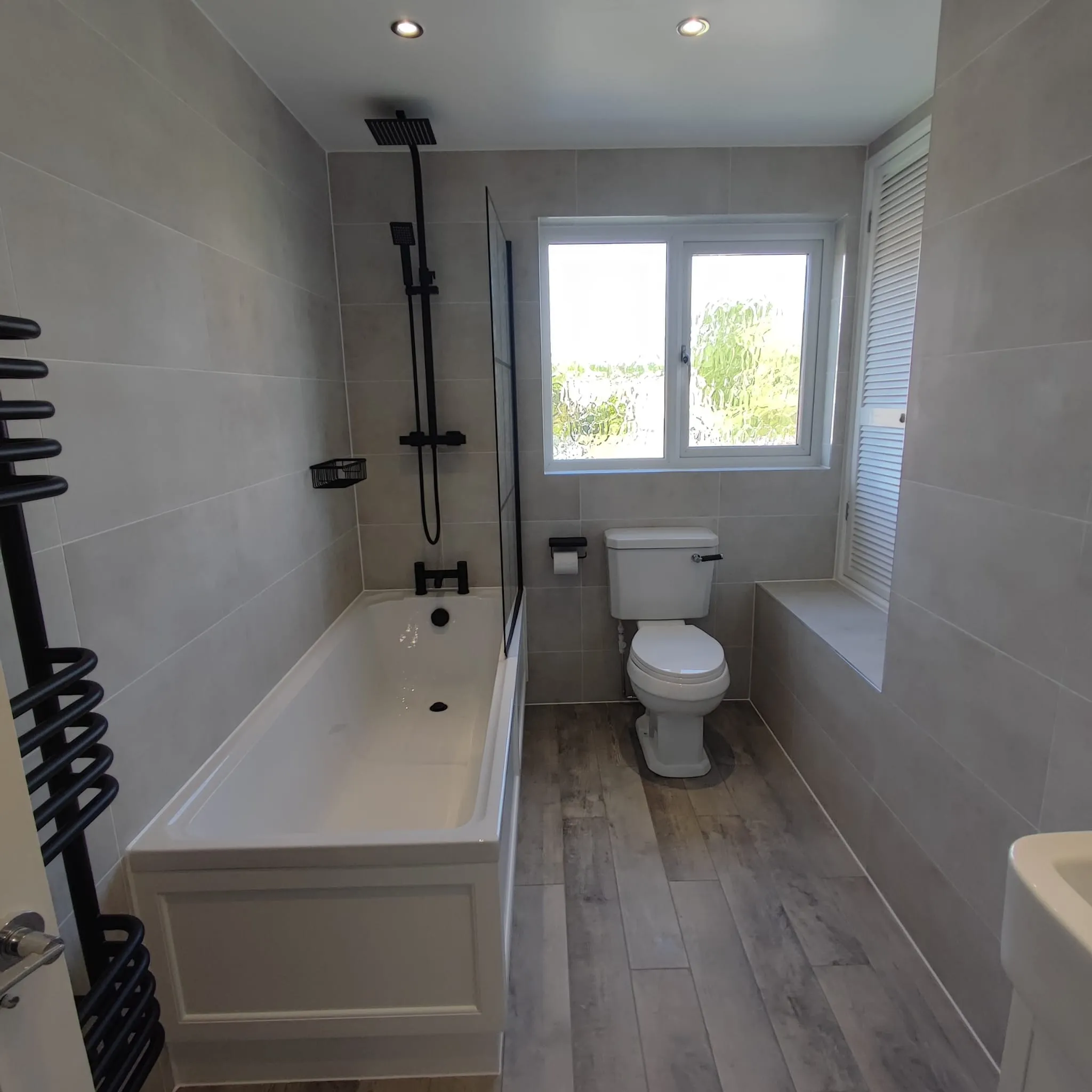 white cabinets
