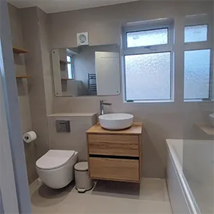 white cabinets