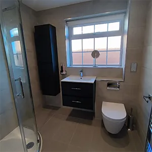 white cabinets
